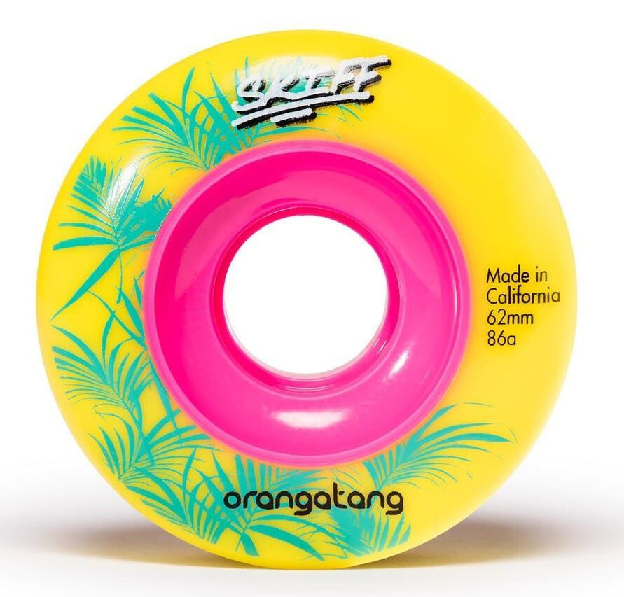 Orangatang Wheels Skiff 62mm 86a yellow