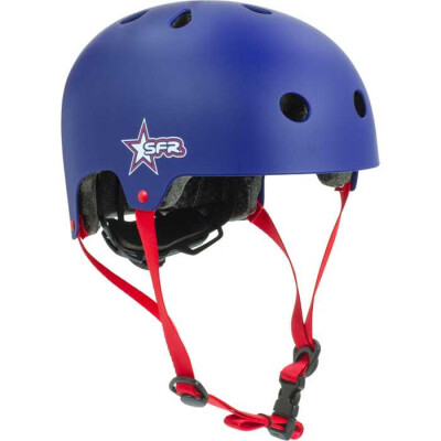 SFR Helm Einstellbar Kinder XXXS/XS blau/rot