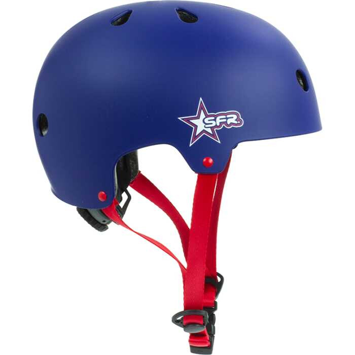 SFR Helm Einstellbar Kinder XXXS/XS blau/rot