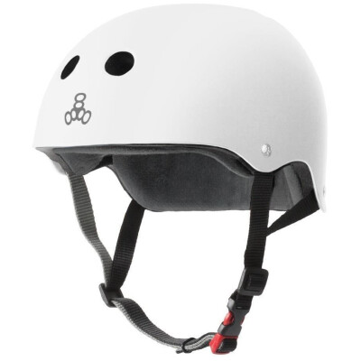 Triple 8 Helmet The Certified Sweatsaver White