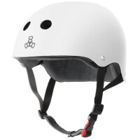 Triple 8 Helmet The Certified Sweatsaver White