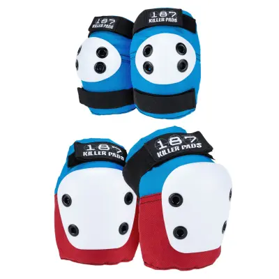 187 KILLER PADS Pad Set Combo Pack red blue