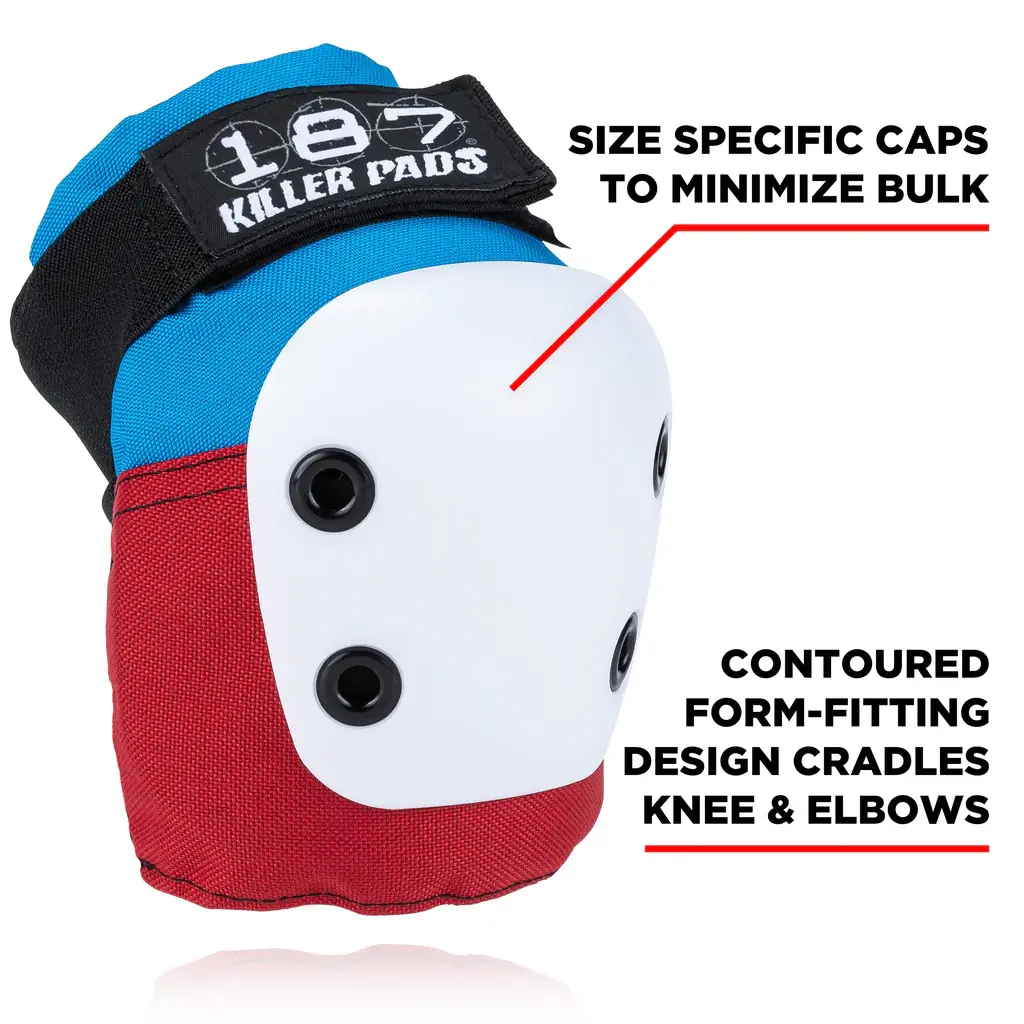 187 KILLER PADS Pad Set Combo Pack red blue