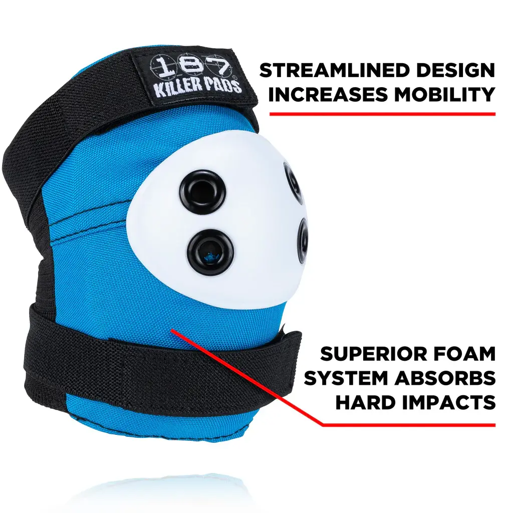 187 KILLER PADS Pad Set Combo Pack red blue