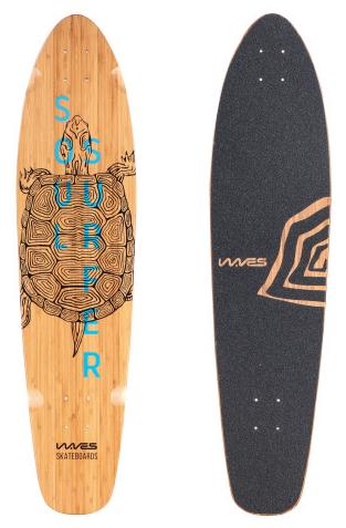 Waves Deck Soul Surfer Bamboo 36.5"x 8.45" WB23.5
