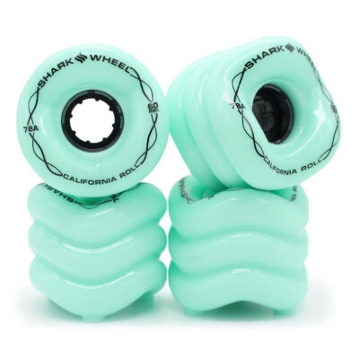 SHARK WHEELS "California Roll" 60mm/78a seafoam