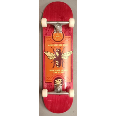 MOB Skateboards Bee Complete pink 8.375 x 32.125
