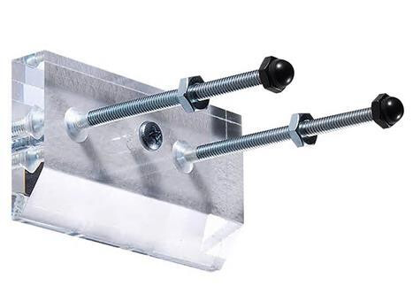 clear Wall Mount for decks