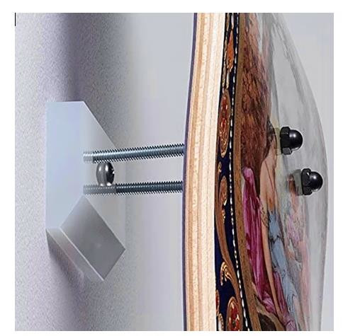 clear Wall Mount for decks