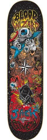 Blood Wizard Deck Space Riff - Jack Given 8.5" x 31.85" WB14.25"