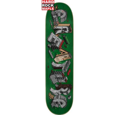 Creature Skateboard Deck Slab DIY Hard Rock Maple Green 7.75" x 31.4" WB14"