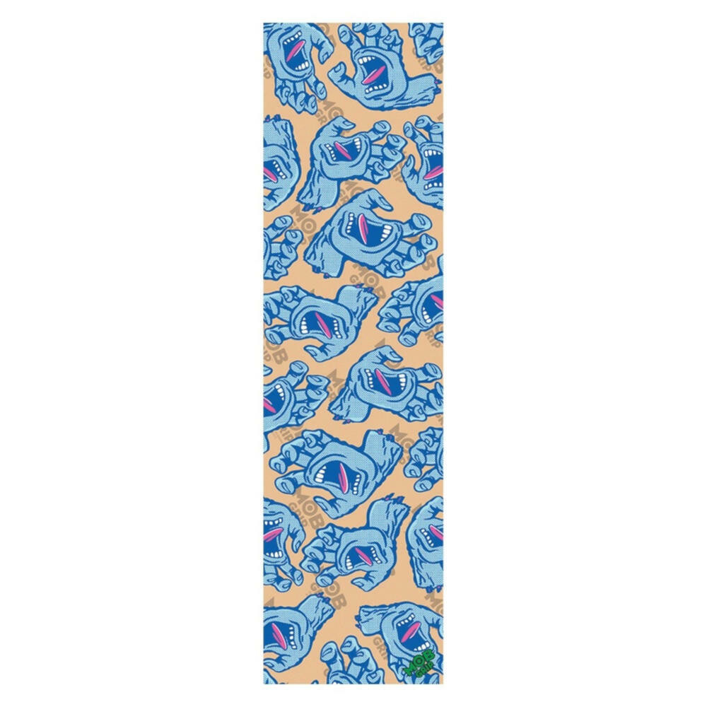 Mob Griptape Sheet 9" x 33" Santa Cruz Toned All Over Hand Clear
