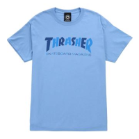 Thrasher T-Shirt Checkers Carolina Blue L
