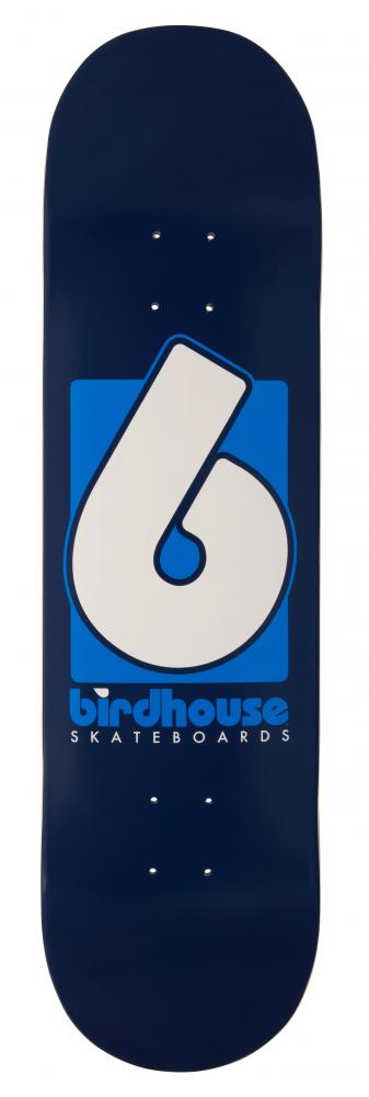 Birdhouse Deck Logo Blue 32.125" x  8,375"