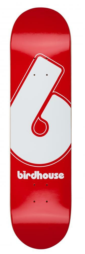 Birdhouse Deck Logo Red 32" x  8"