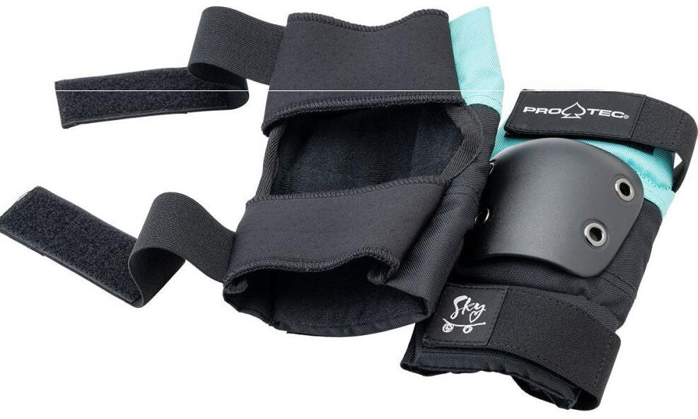 Pro-Tec Street Gear Junior 3-Pack Pad Set Sky/Brown
