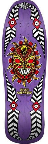 Powell-Peralta Deck Nicky Guerrero Mask 10" x 31.75" WB15,125" purple