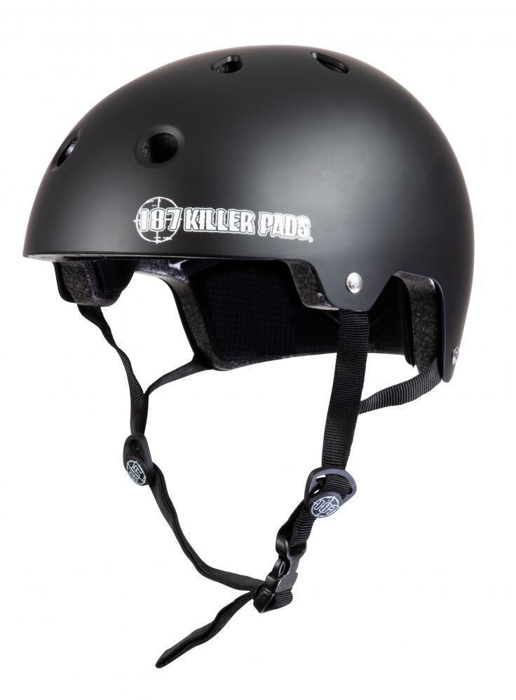 187 KILLER PADS Helmet Certified Matte Black Y/XS 18.8 - 21.25 in