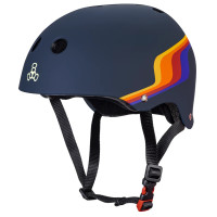 Triple Eight The Certified Sweatsaver Helmet - Rainbow - Color : Pacific Beach S/M