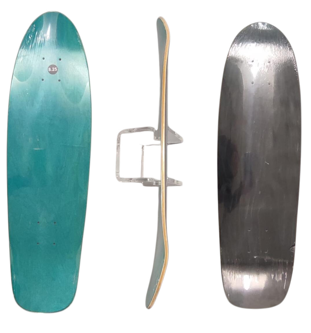 Bold Deck Shape 29F01 8.25" WB13.75" aqua blue black