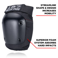 187 KILLER PADS Knee Fly black L
