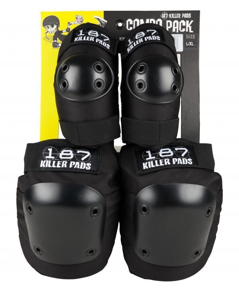 187 KILLER PADS Pad Set Combo Pack black S/M