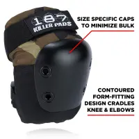 187 KILLER PADS Pad SetCombo Pack Camo L/XL
