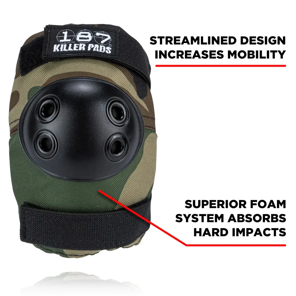 187 KILLER PADS Pad SetCombo Pack Camo L/XL