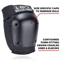 187 KILLER PADS Six Pack Pad Set black L/XL