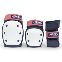 REKD Heavy Duty Triple Pad Set Blue/Pink S