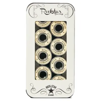 Rock Star Bearings Swiss Ceramic 16-Pack Rollerblades