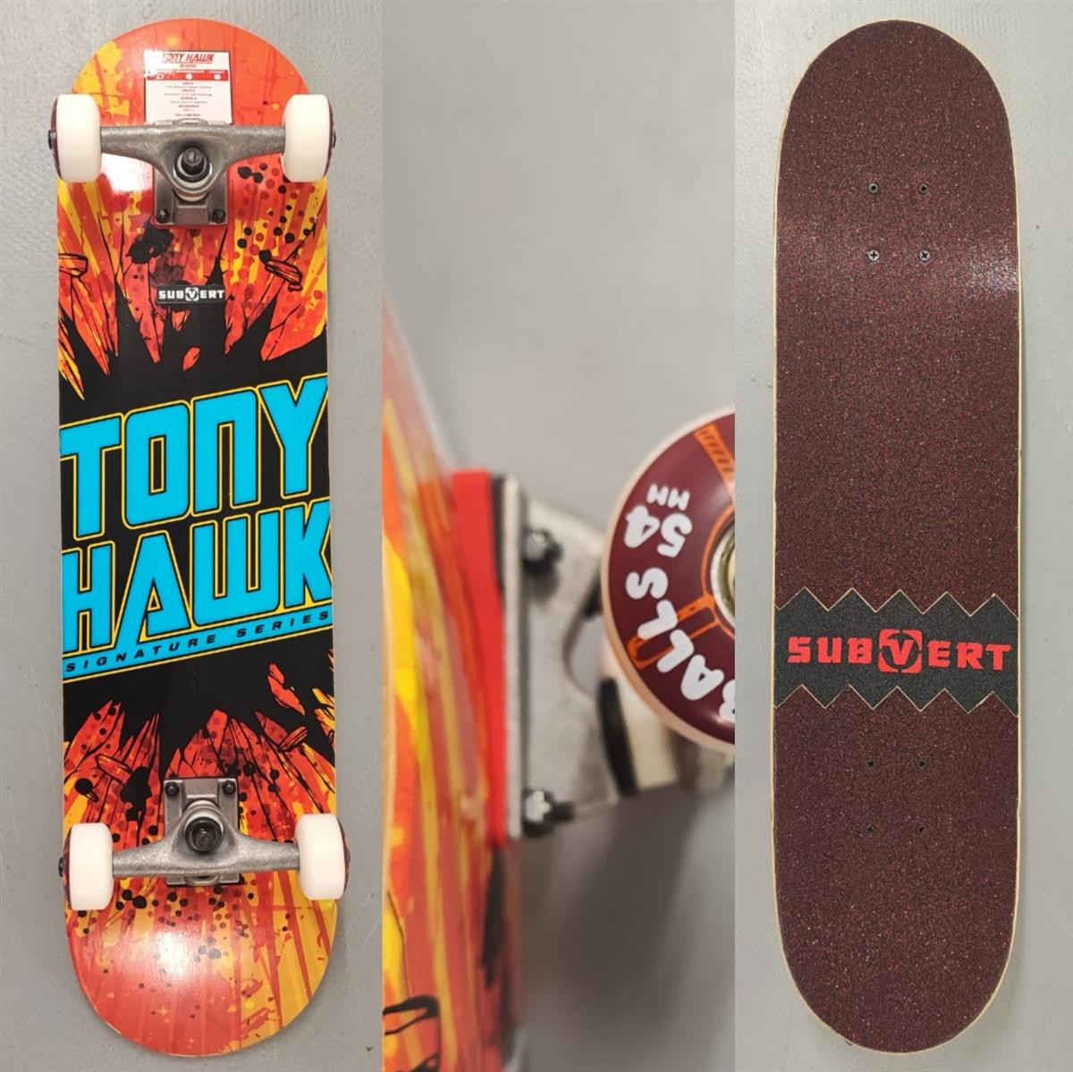 Tony Hawk Customized Complete Skateboard 31" x 7.75" WB14/ WB16