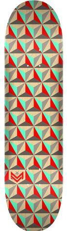 Mini Logo Deck Pattern Tri Multicolir 7,5" x 28.6"