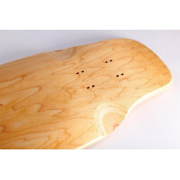 SkaReCo Deck Shape391 Double Kicktail Freeride 39"x 9,5" WB24,5" Muralraks handpainted Unikat