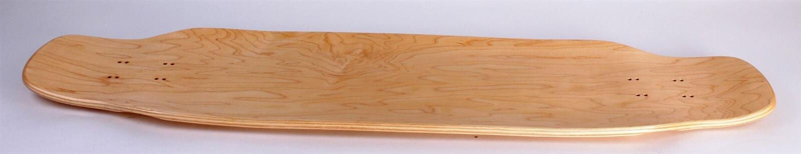 SkaReCo Deck Shape391 Double Kicktail Freeride 39"x 9,5" WB24,5" Muralraks handpainted Unikat