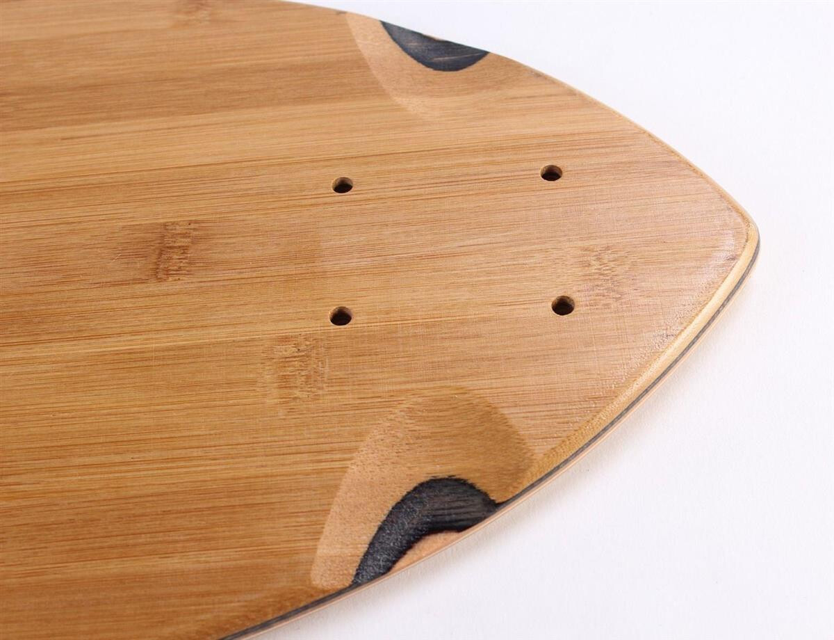 SkaReCo Deck Shape402 Kicktail C05 40"x 9,75" WB26,5" Bamboo Muralraks Handpainted Unikat