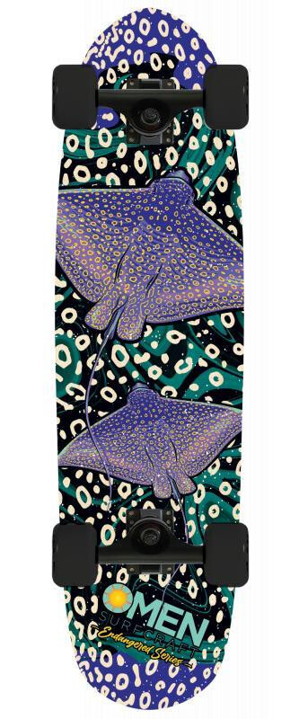 Omen Complete Endangered Banded Eagle Ray 8.9" x 33" WB19"
