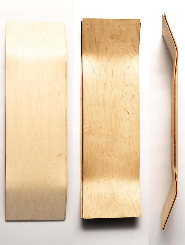 Zupply, Raw Uncut Skateboard Blank Deck 33"x 8,5"