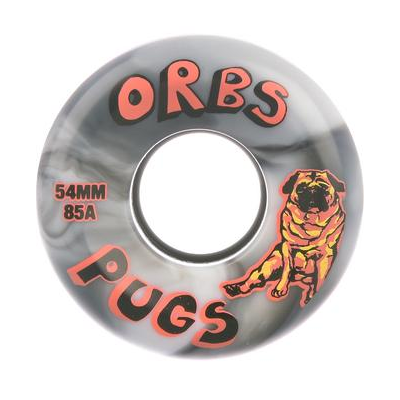 Orbs Wheels Pugs Swirls Conicial 54mm/85A