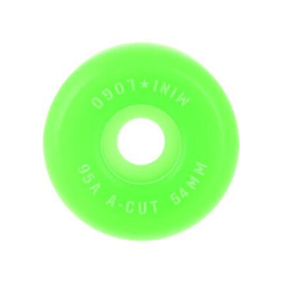 Mini Logo Wheels A-Cut 54mm/95A Hybrid green