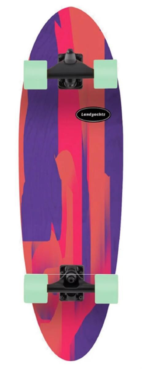 Landyachtz Complete Surfskate Groveler Purple 32,5" x 10,25" x WB17.8"
