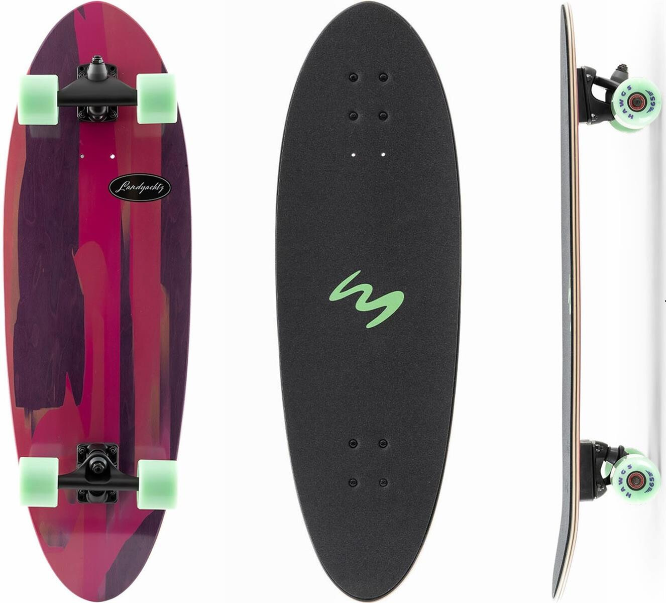 Landyachtz Complete Surfskate Groveler Purple 32,5" x 10,25" x WB17.8"