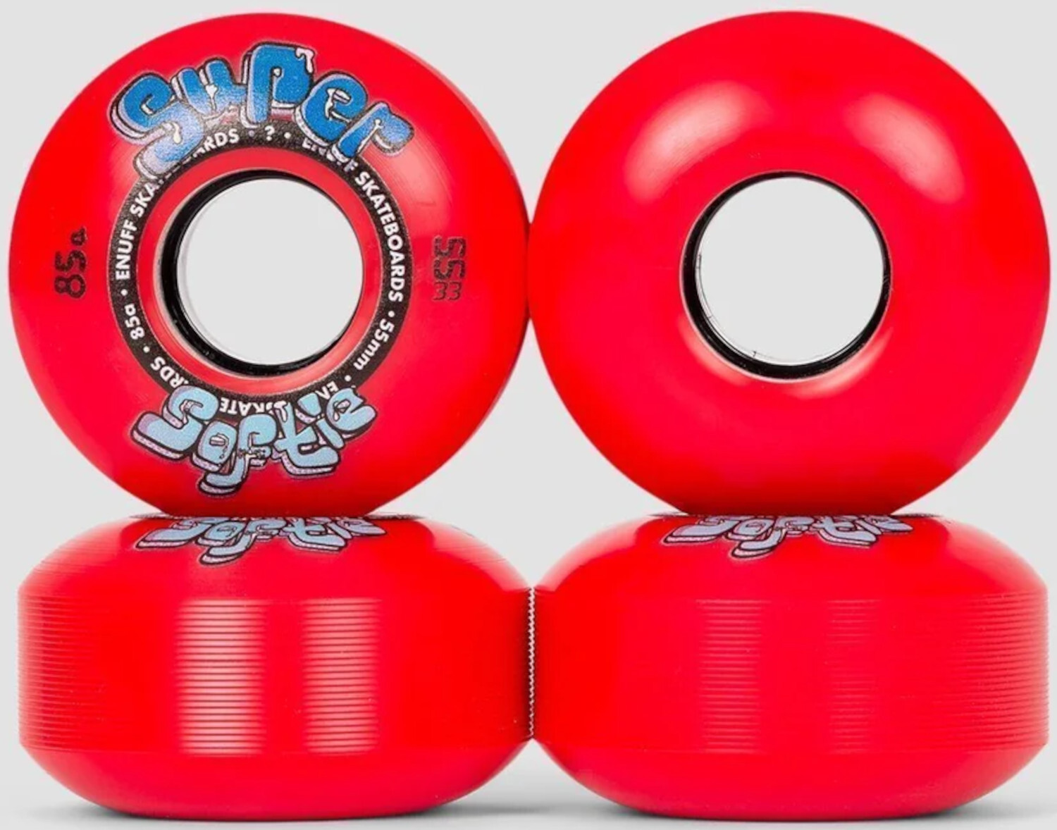 Enuff wheels Super Softie Minilogo 55mm 85a red