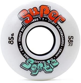 Enuff wheels Super Softie Minilogo 58mm 85a white
