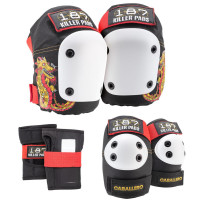 187 KILLER PADS Protection Junior Six Pack Caballero