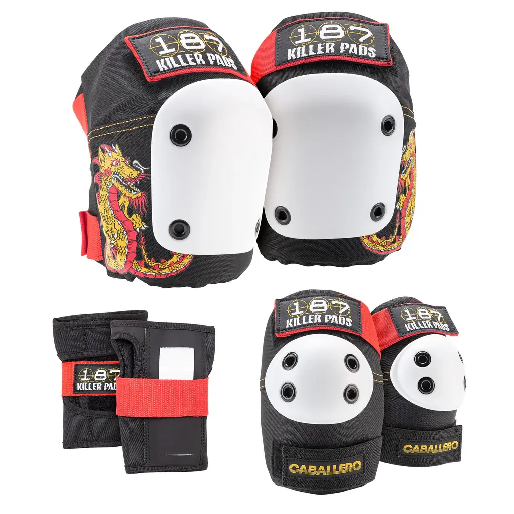 187 KILLER PADS Pad Set Six Pack Kinder Caballero 4-8y