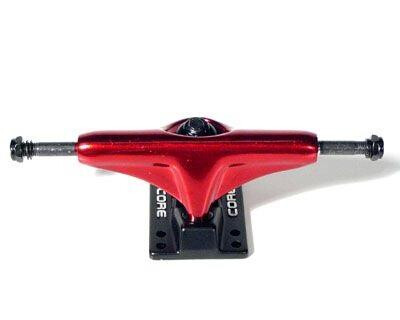 Core Trucks Skateboard 5.0 metallic rot/schwarz