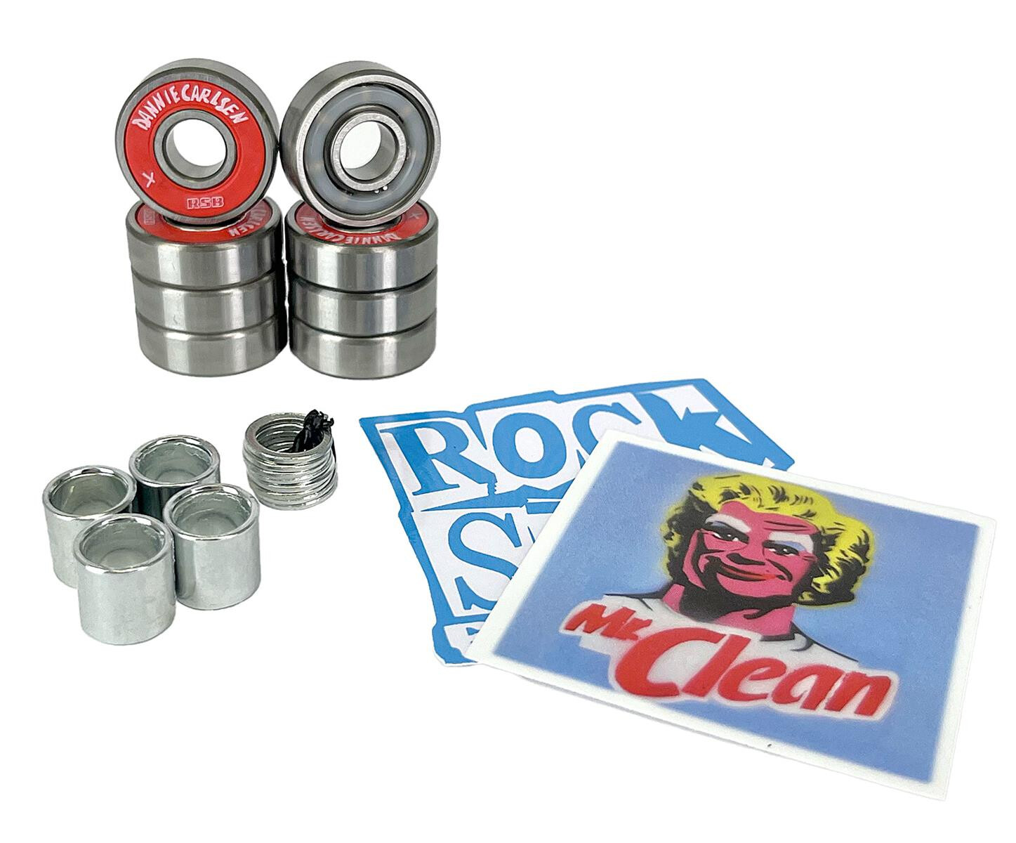 Rock Star Bearings Kugellager RSB x Dannie Carlsen Collab Skateboard