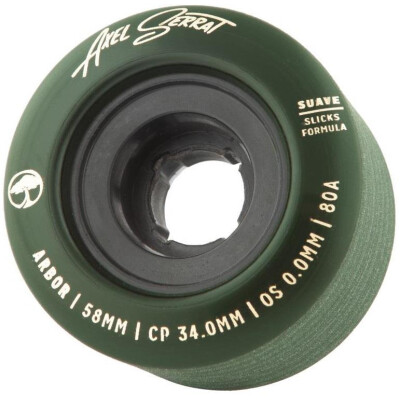 Arbor Wheels Spud Axel Serrat 58mm 80A olive