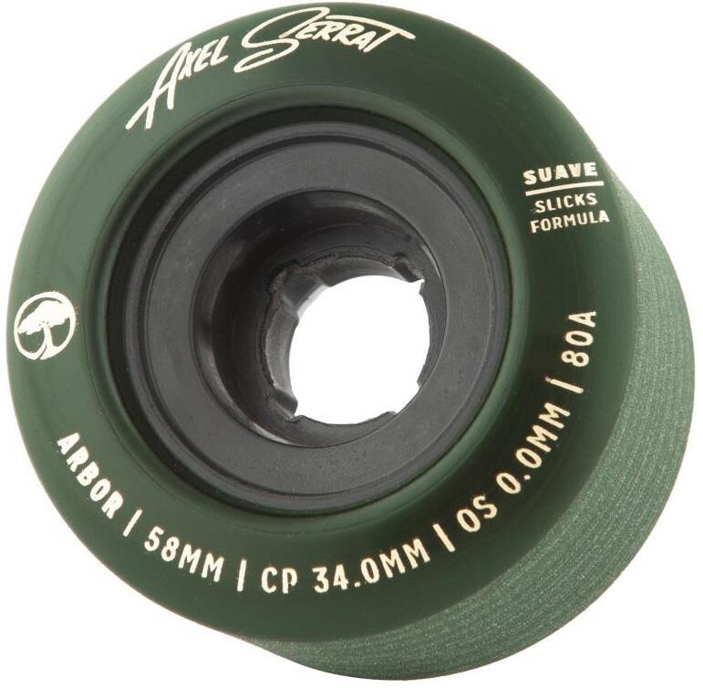 Arbor Wheels Spud Axel Serrat 58mm 80A olive